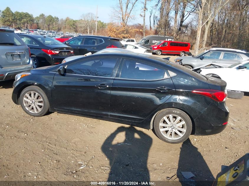 2015 Hyundai Elantra Se VIN: KMHDH4AE1FU355381 Lot: 40916016