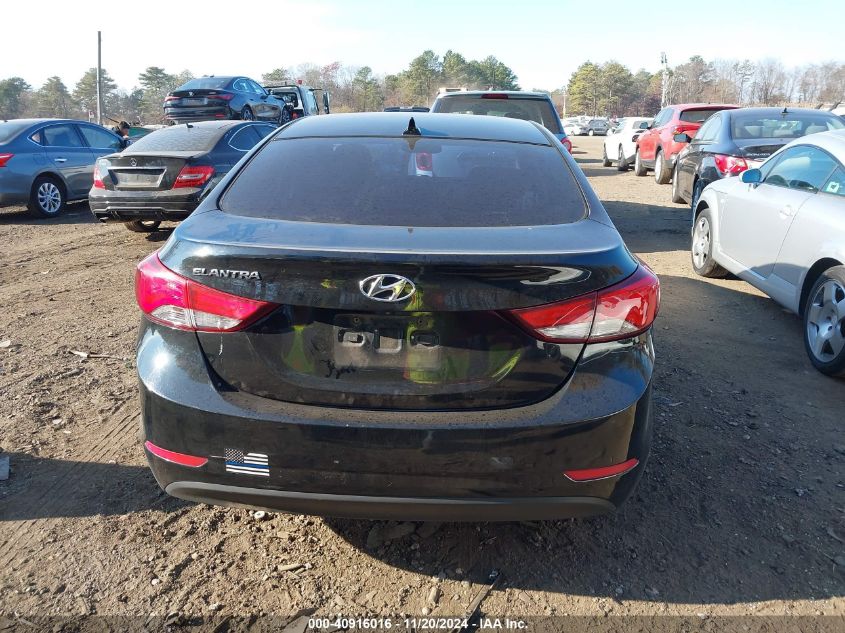 2015 HYUNDAI ELANTRA SE - KMHDH4AE1FU355381