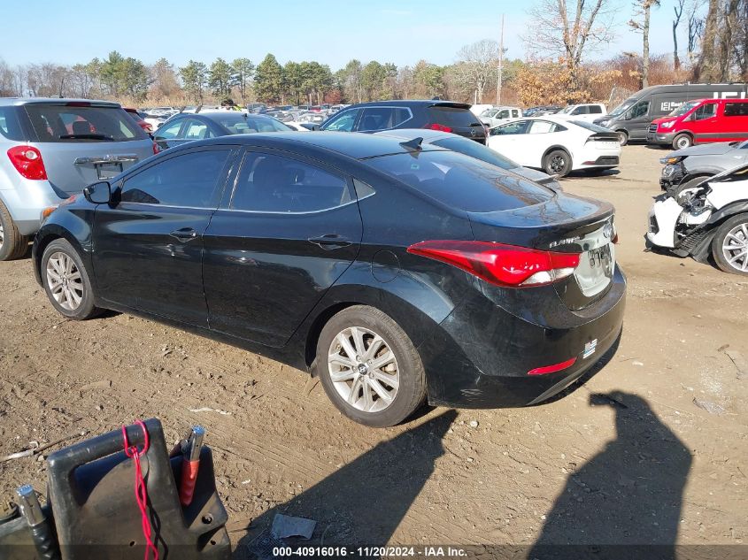 2015 Hyundai Elantra Se VIN: KMHDH4AE1FU355381 Lot: 40916016