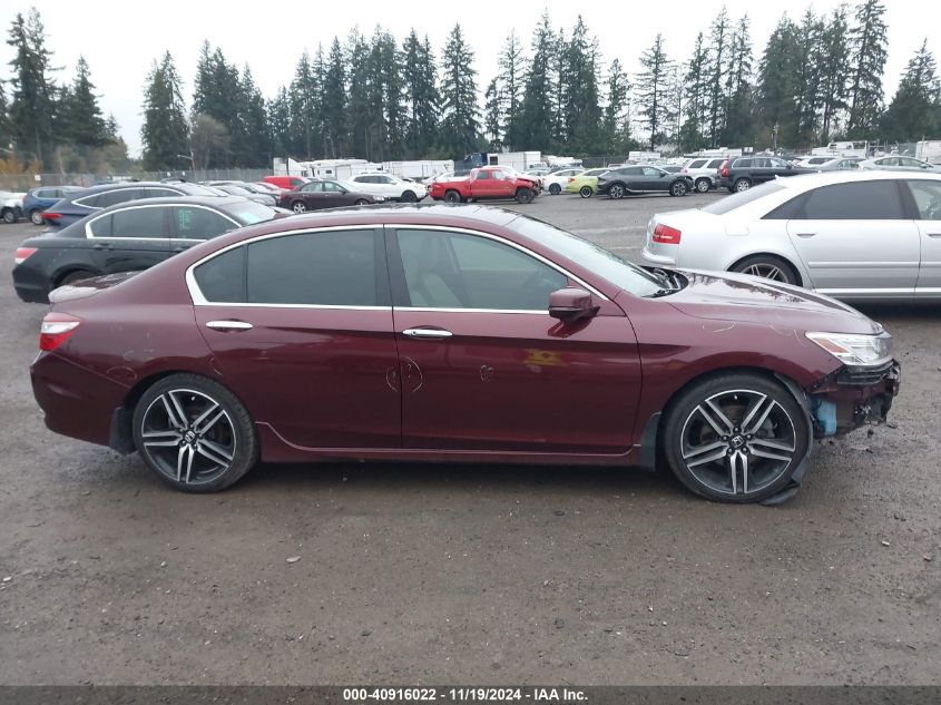 2016 Honda Accord Touring VIN: 1HGCR3F99GA035197 Lot: 40916022