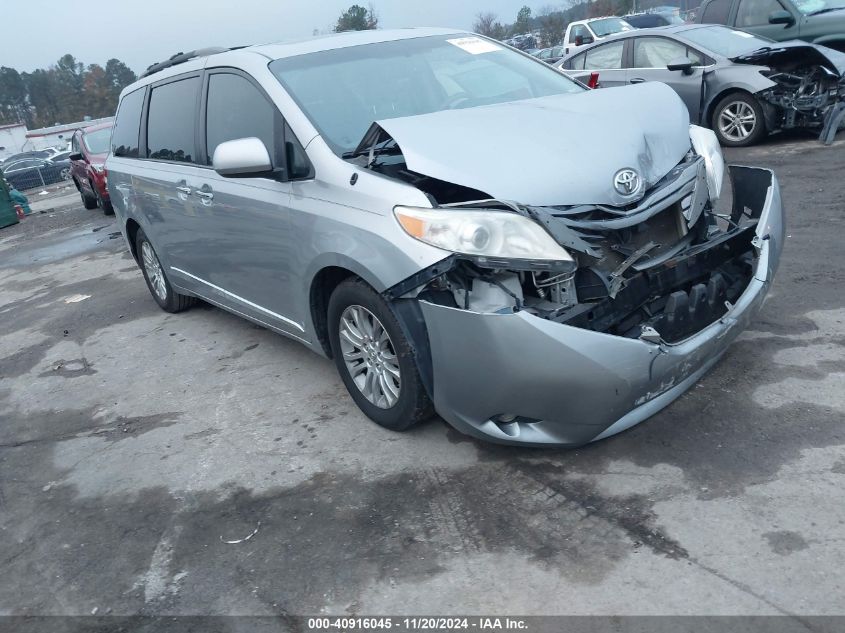 2013 Toyota Sienna Xle/Limited VIN: 5TDYK3DC2DS281997 Lot: 40916045