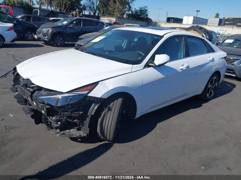 2023 Hyundai Elantra Hybrid Limited VIN: KMHLN4AJ6PU041471 Lot: 40916072