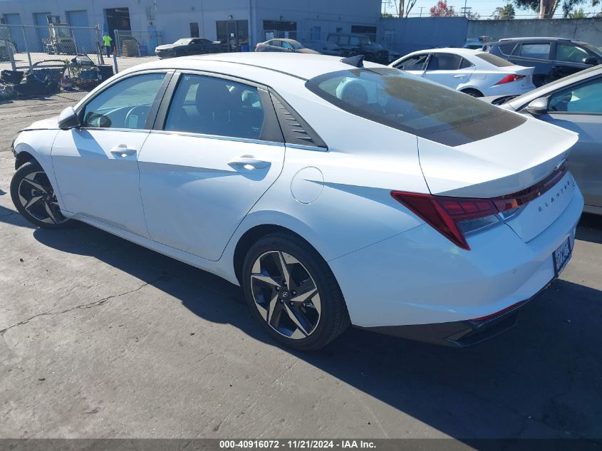 2023 Hyundai Elantra Hybrid Limited VIN: KMHLN4AJ6PU041471 Lot: 40916072