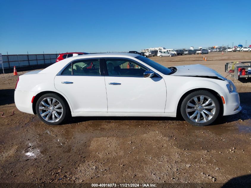 2018 Chrysler 300 Limited VIN: 2C3CCAEG7JH129872 Lot: 40916073