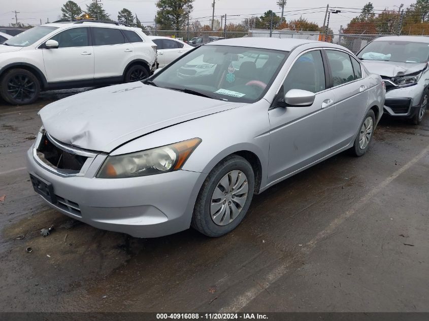 2010 Honda Accord 2.4 Lx VIN: 1HGCP2F38AA158783 Lot: 40916088