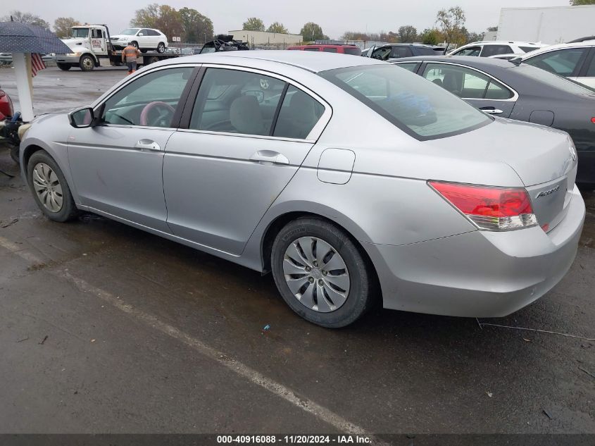 2010 Honda Accord 2.4 Lx VIN: 1HGCP2F38AA158783 Lot: 40916088