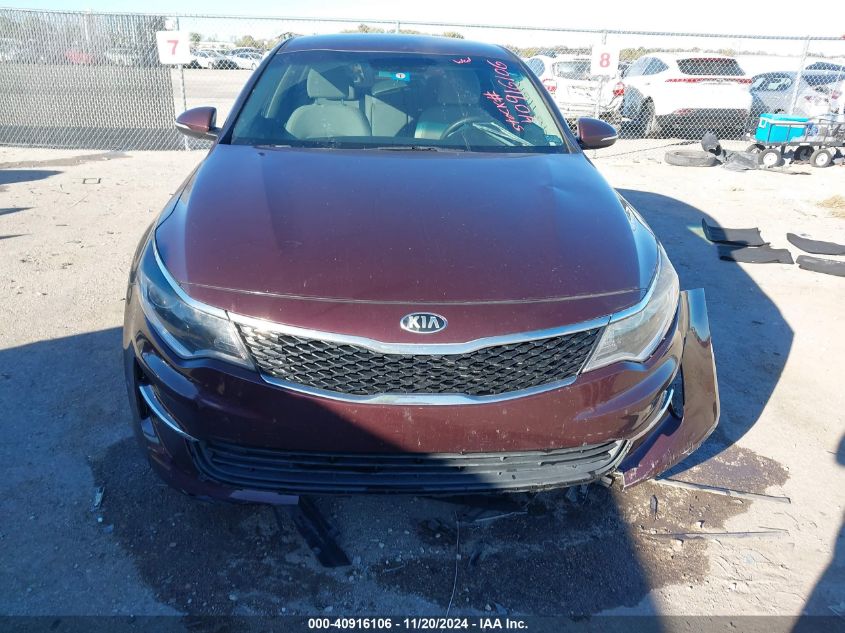 2016 Kia Optima Lx VIN: 5XXGT4L35GG095294 Lot: 40916106