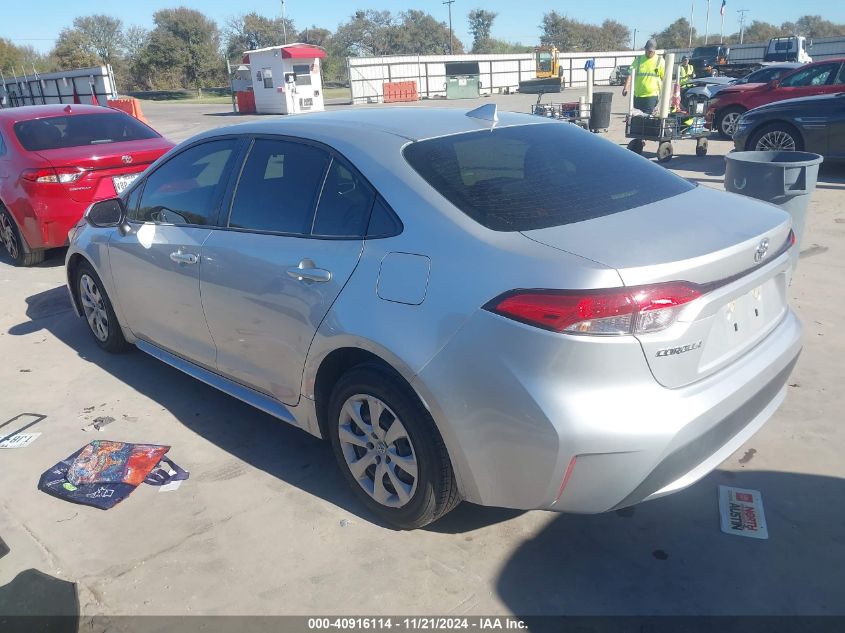 2022 Toyota Corolla Le VIN: JTDEPMAE1N3015793 Lot: 40916114