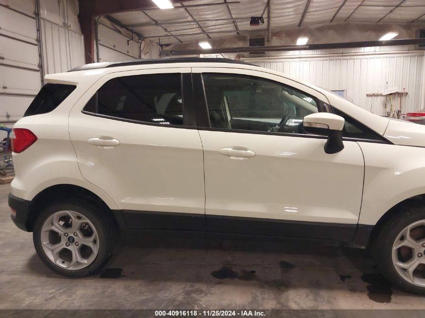 2022 Ford Ecosport Se VIN: MAJ6S3GLXNC469999 Lot: 40916118