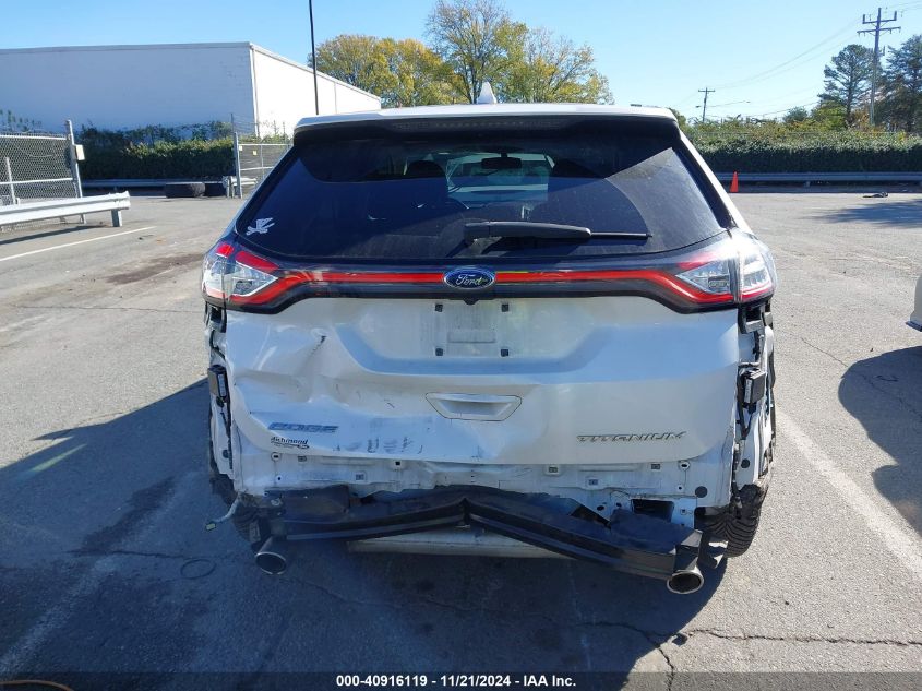 2016 Ford Edge Titanium VIN: 2FMPK3K80GBC23575 Lot: 40916119