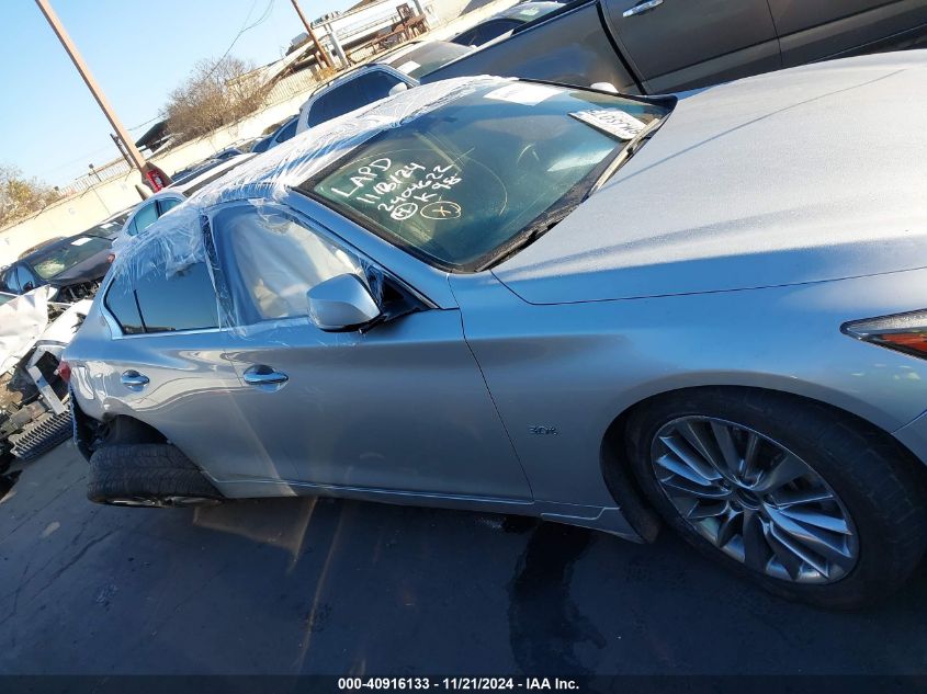 2019 Infiniti Q50 Luxe/Sport/Signature Edition VIN: JN1EV7AP2KM543313 Lot: 40916133