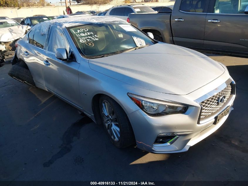 2019 Infiniti Q50 Luxe/Sport/Signature Edition VIN: JN1EV7AP2KM543313 Lot: 40916133