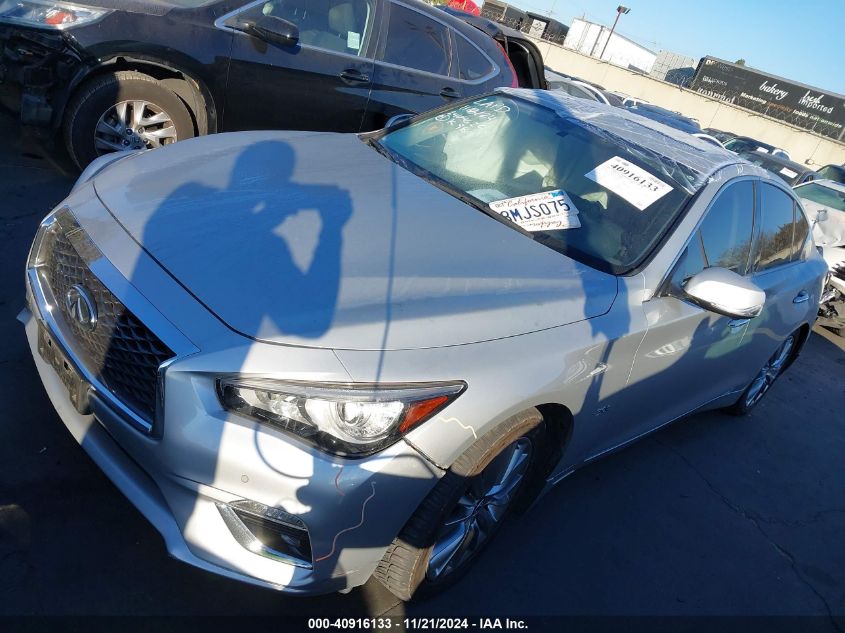 2019 Infiniti Q50 Luxe/Sport/Signature Edition VIN: JN1EV7AP2KM543313 Lot: 40916133