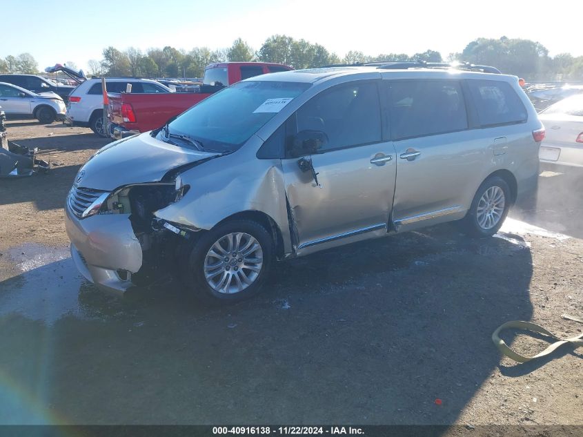 2015 Toyota Sienna Xle/Limited VIN: 5TDYK3DC0FS656465 Lot: 40916138