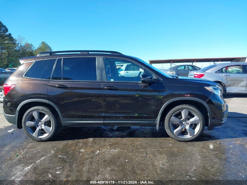 2019 Honda Passport Touring VIN: 5FNYF7H95KB010458 Lot: 40916179