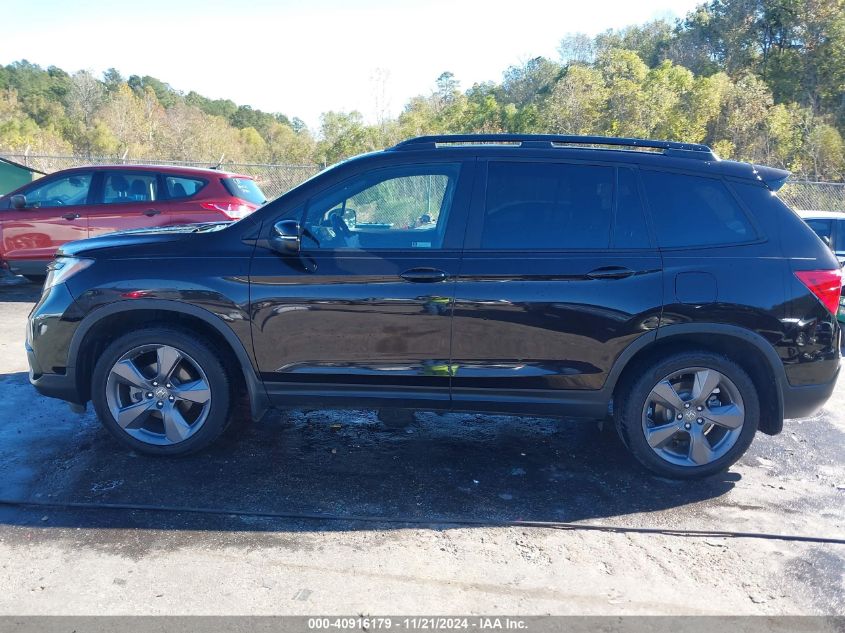 2019 Honda Passport Touring VIN: 5FNYF7H95KB010458 Lot: 40916179