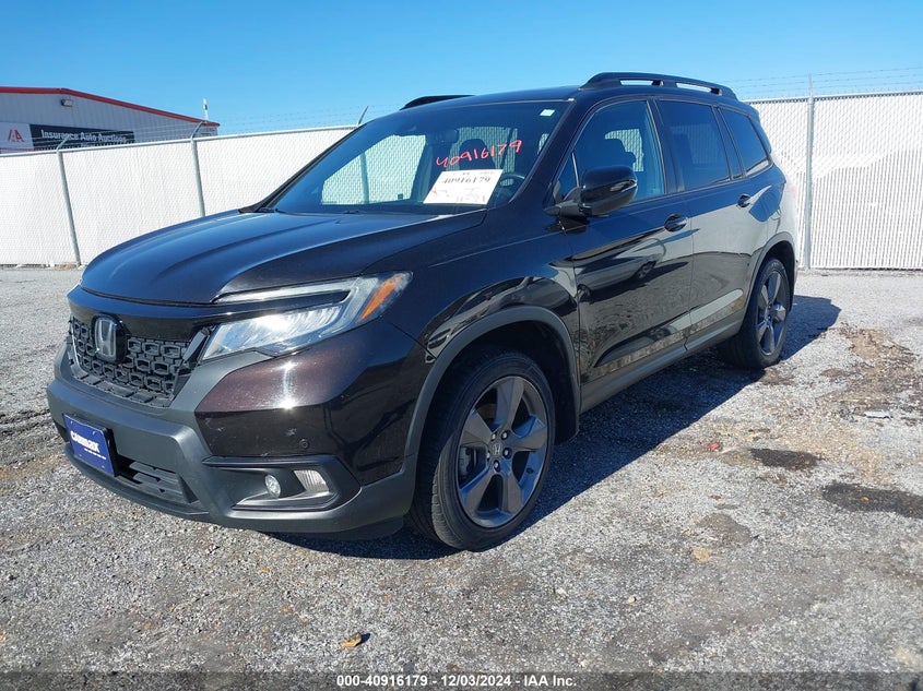 Vin: 5fnyf7h95kb010458, lot: 41405885, honda passport touring 20192