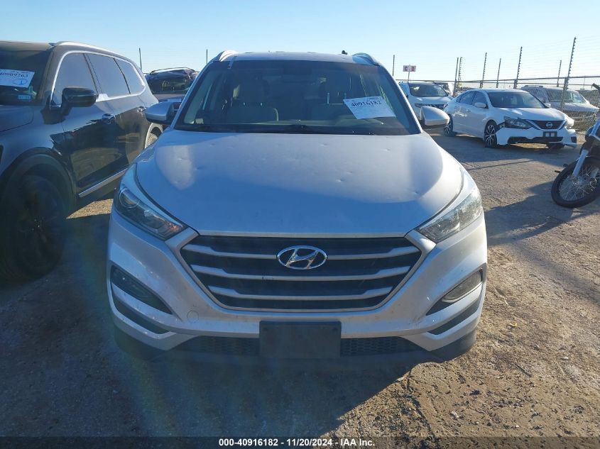 2018 Hyundai Tucson Sel VIN: KM8J3CA42JU666958 Lot: 40916182