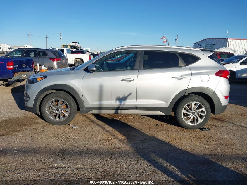 2018 Hyundai Tucson Sel VIN: KM8J3CA42JU666958 Lot: 40916182