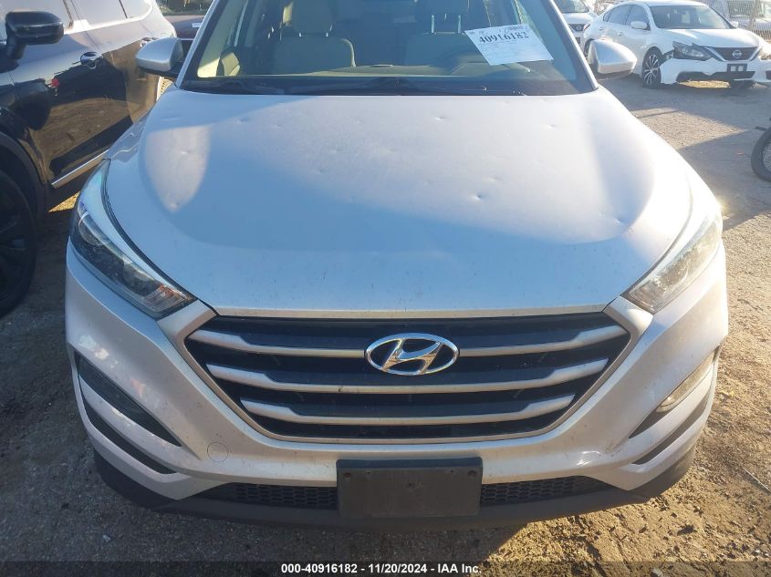 2018 Hyundai Tucson Sel VIN: KM8J3CA42JU666958 Lot: 40916182