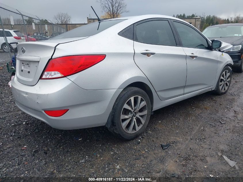 2017 Hyundai Accent Value Edition VIN: KMHCT4AE6HU325533 Lot: 40916187