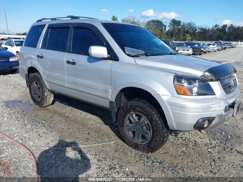 2003 Honda Pilot Ex-L VIN: 2HKYF18603H522036 Lot: 40916201