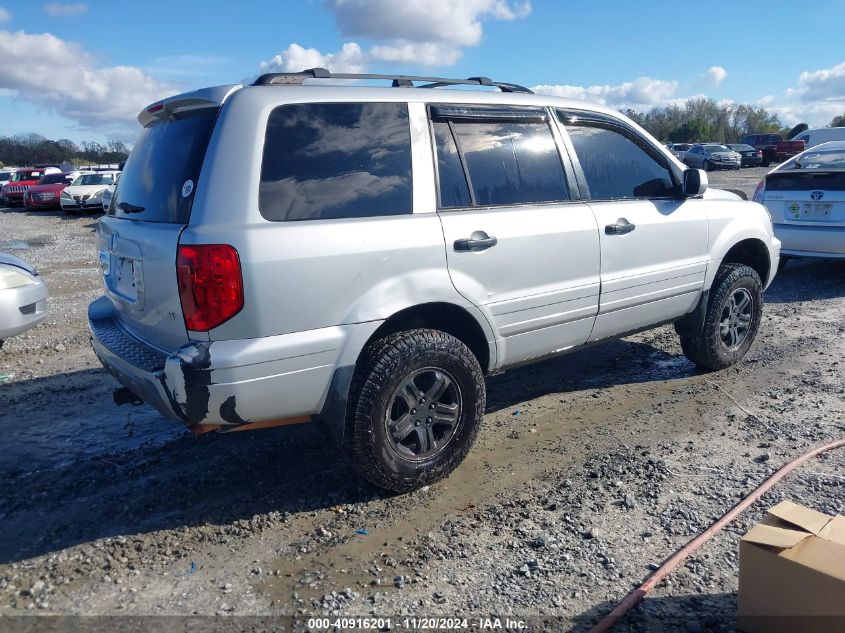 2003 Honda Pilot Ex-L VIN: 2HKYF18603H522036 Lot: 40916201