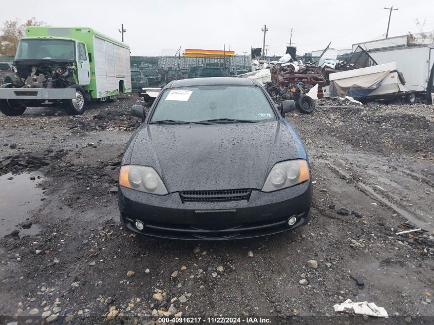 2003 Hyundai Tiburon VIN: KMHHM65DX3U060916 Lot: 40916217