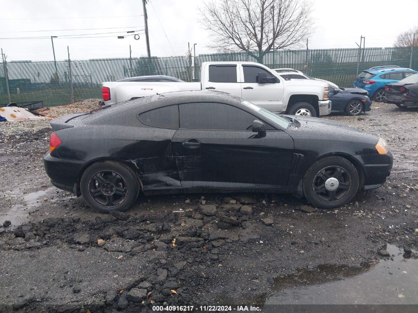 2003 Hyundai Tiburon VIN: KMHHM65DX3U060916 Lot: 40916217