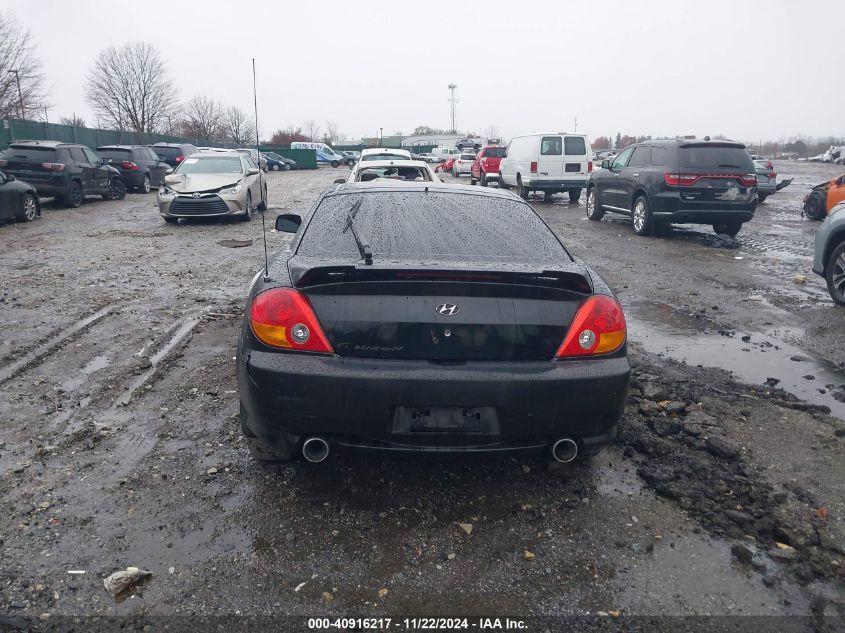 2003 Hyundai Tiburon VIN: KMHHM65DX3U060916 Lot: 40916217