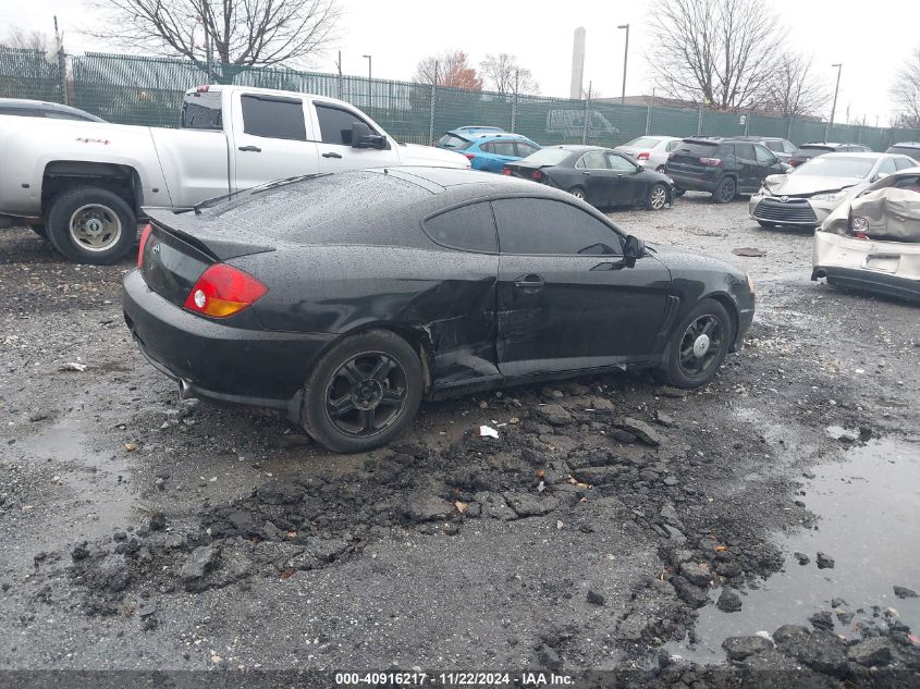 2003 Hyundai Tiburon VIN: KMHHM65DX3U060916 Lot: 40916217