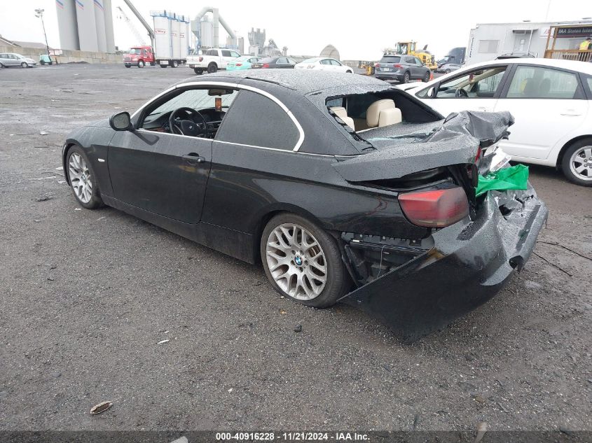 2010 BMW 328I VIN: WBAWR3C56AP463078 Lot: 40916228