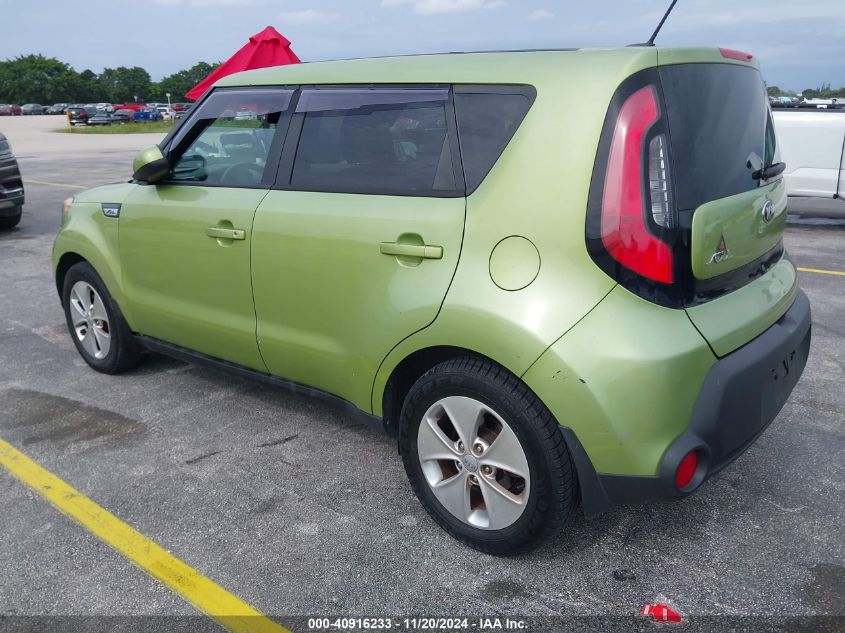 2015 Kia Soul VIN: KNDJN2A2XF7811628 Lot: 40916233