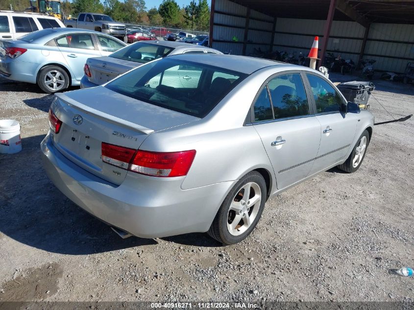 2007 Hyundai Sonata Limited/Se V6 VIN: 5NPEU46F77H236218 Lot: 40916271