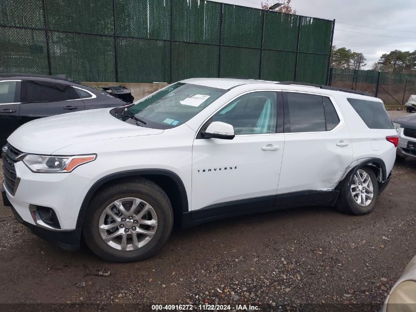 2021 Chevrolet Traverse Awd Lt Leather VIN: 1GNEVHKW6MJ247473 Lot: 40916272