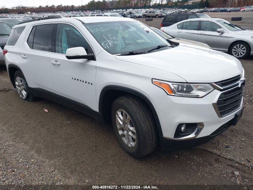 2021 Chevrolet Traverse Awd Lt Leather VIN: 1GNEVHKW6MJ247473 Lot: 40916272