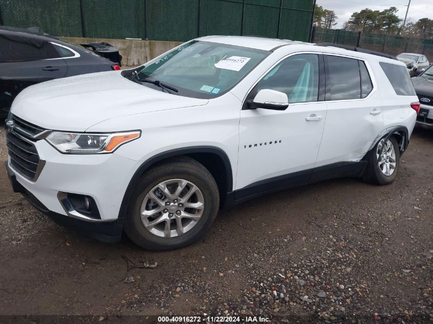 2021 Chevrolet Traverse Awd Lt Leather VIN: 1GNEVHKW6MJ247473 Lot: 40916272