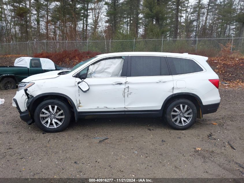 2022 Honda Pilot Awd Ex-L VIN: 5FNYF6H54NB020832 Lot: 40916277