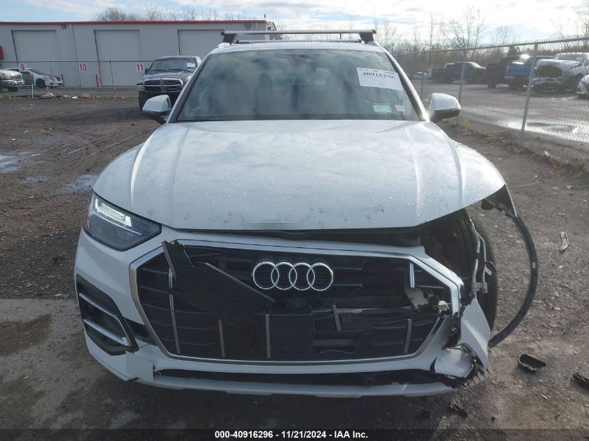 2021 Audi Q5 Premium Plus 45 Tfsi Quattro S Tronic VIN: WA1BAAFY6M2049233 Lot: 40916296