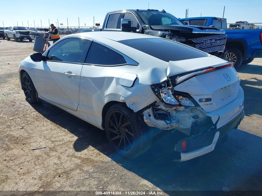 2019 HONDA CIVIC VIN: 2HGFC4B8XKH302469