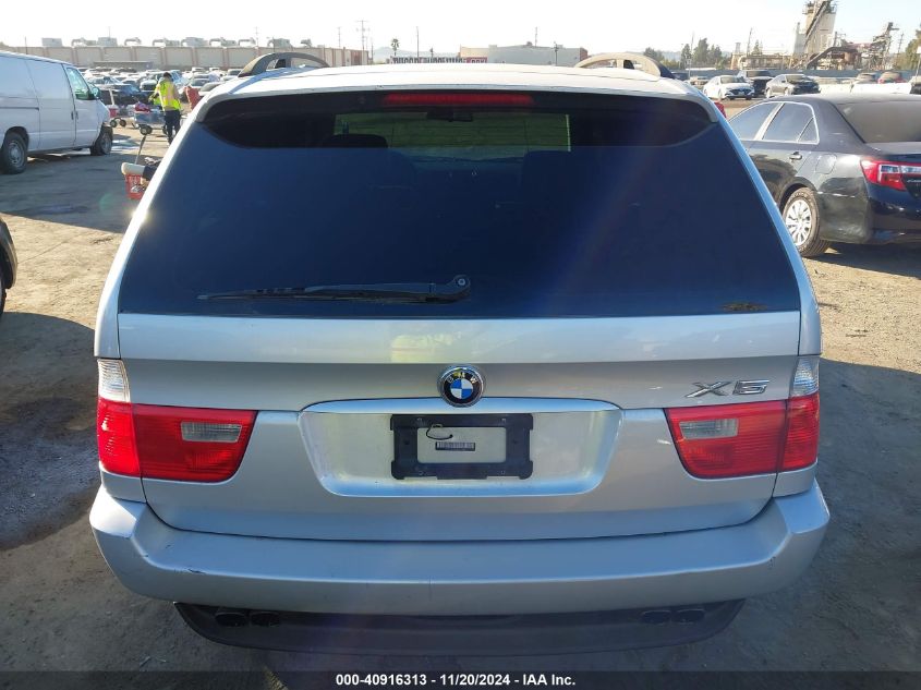 2006 BMW X5 3.0I VIN: 5UXFA13596LY41406 Lot: 40916313