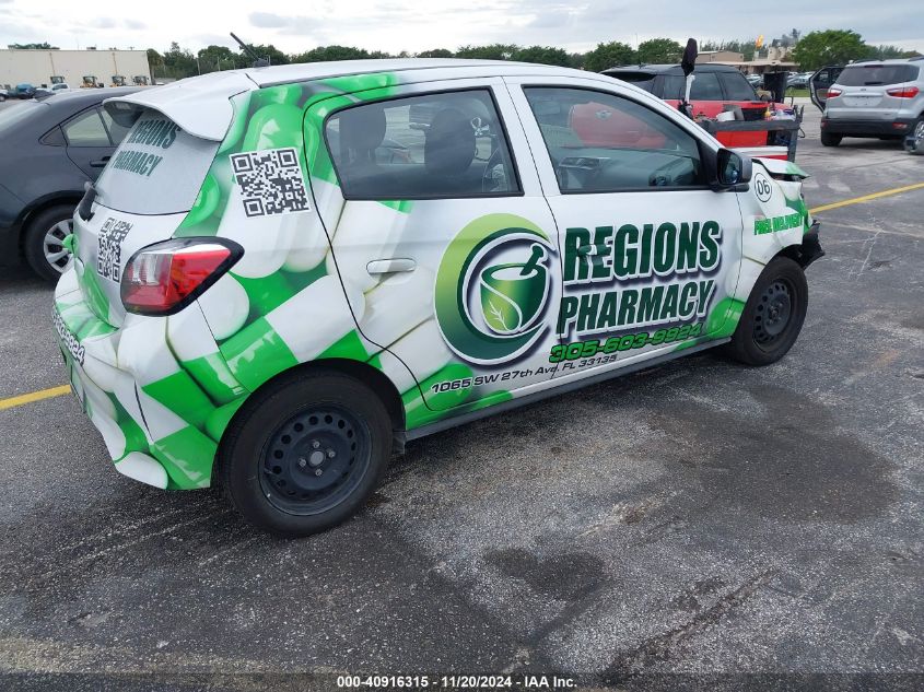 2023 MITSUBISHI MIRAGE 1.2L I-3 DOHC, VVT, (VIN: ML32AUHJ4PH002133
