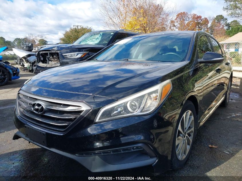 2016 Hyundai Sonata Sport VIN: 5NPE34AF9GH322396 Lot: 40916320