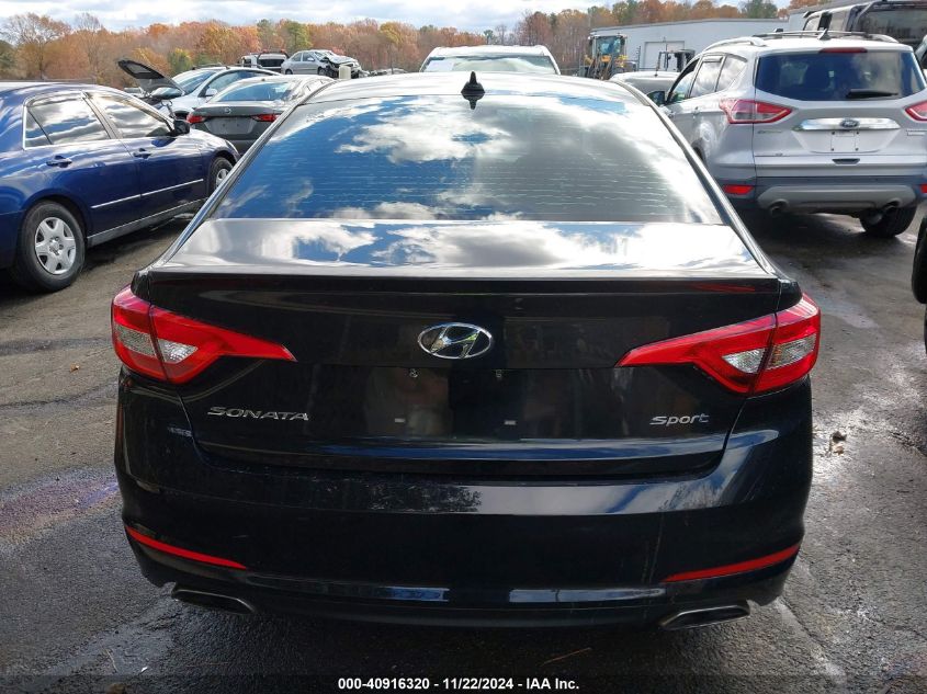 2016 Hyundai Sonata Sport VIN: 5NPE34AF9GH322396 Lot: 40916320