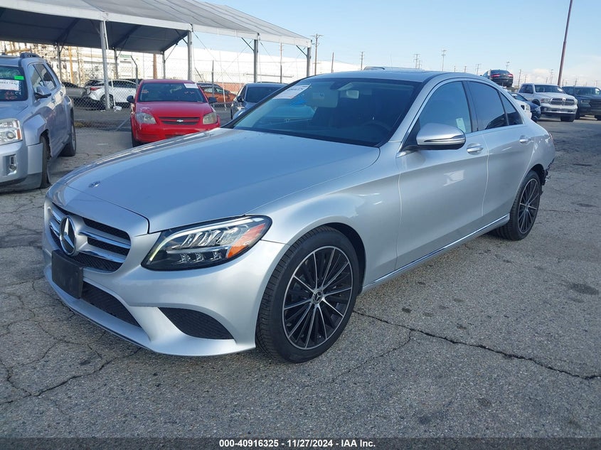 Vin: w1kwf8db6lr582758, lot: 41406031, mercedes-benz c 300 20202