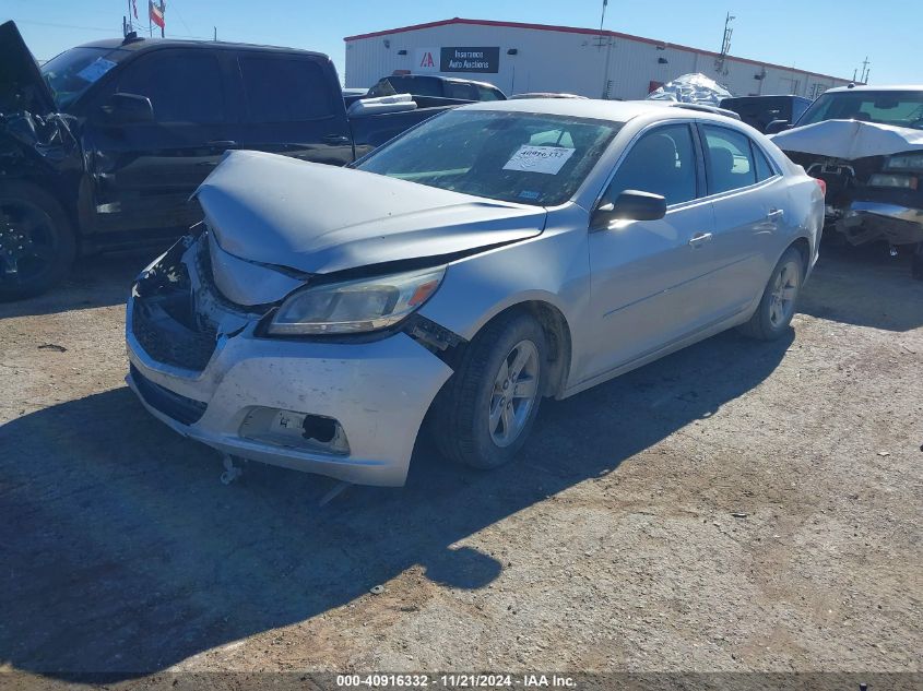 2014 Chevrolet Malibu 1Ls VIN: 1G11B5SL2EF268581 Lot: 40916332