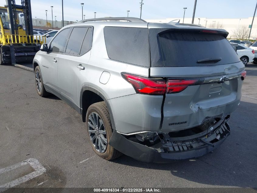 VIN 1GNERJKW0PJ252006 2023 Chevrolet Traverse, Fwd Rs no.3