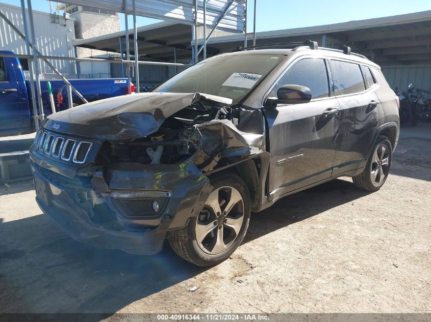 2017 Jeep New Compass Latitude 4X4 VIN: 3C4NJDBB4HT667404 Lot: 40916344