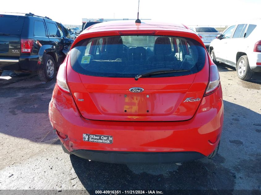 2014 Ford Fiesta Se VIN: 3FADP4EJXEM216633 Lot: 40916351