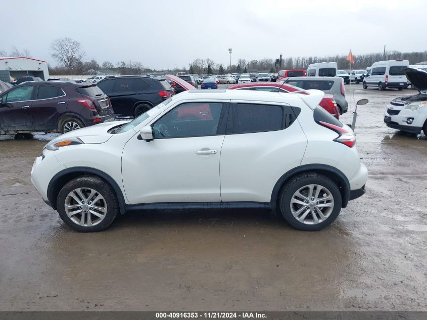 2015 Nissan Juke Sl VIN: JN8AF5MV3FT553128 Lot: 40916353